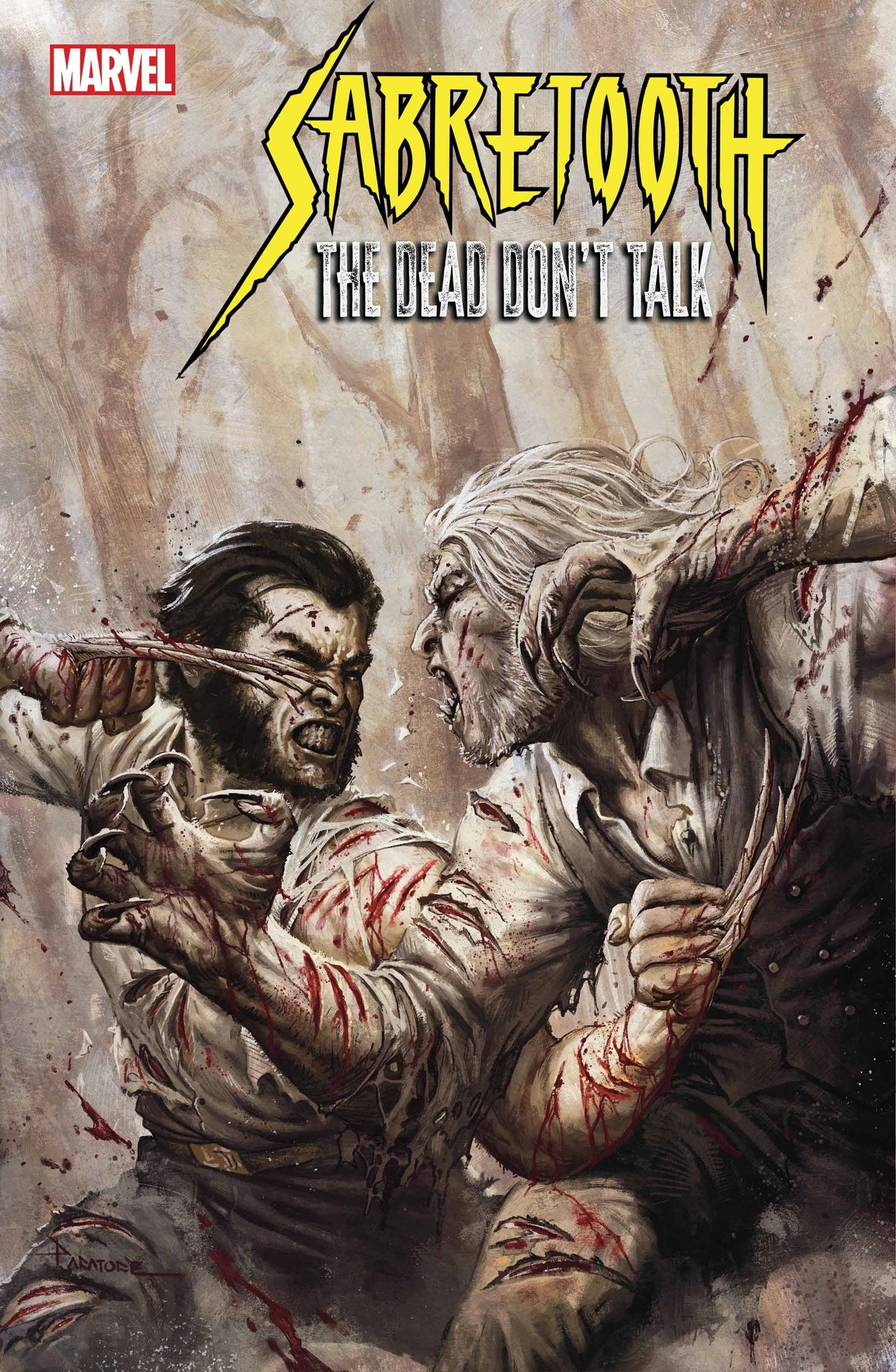 SABRETOOTH THE DEAD DONT TALK #1 (OF 5) DAVIDE PARATORE VAR (25 Dec Release)