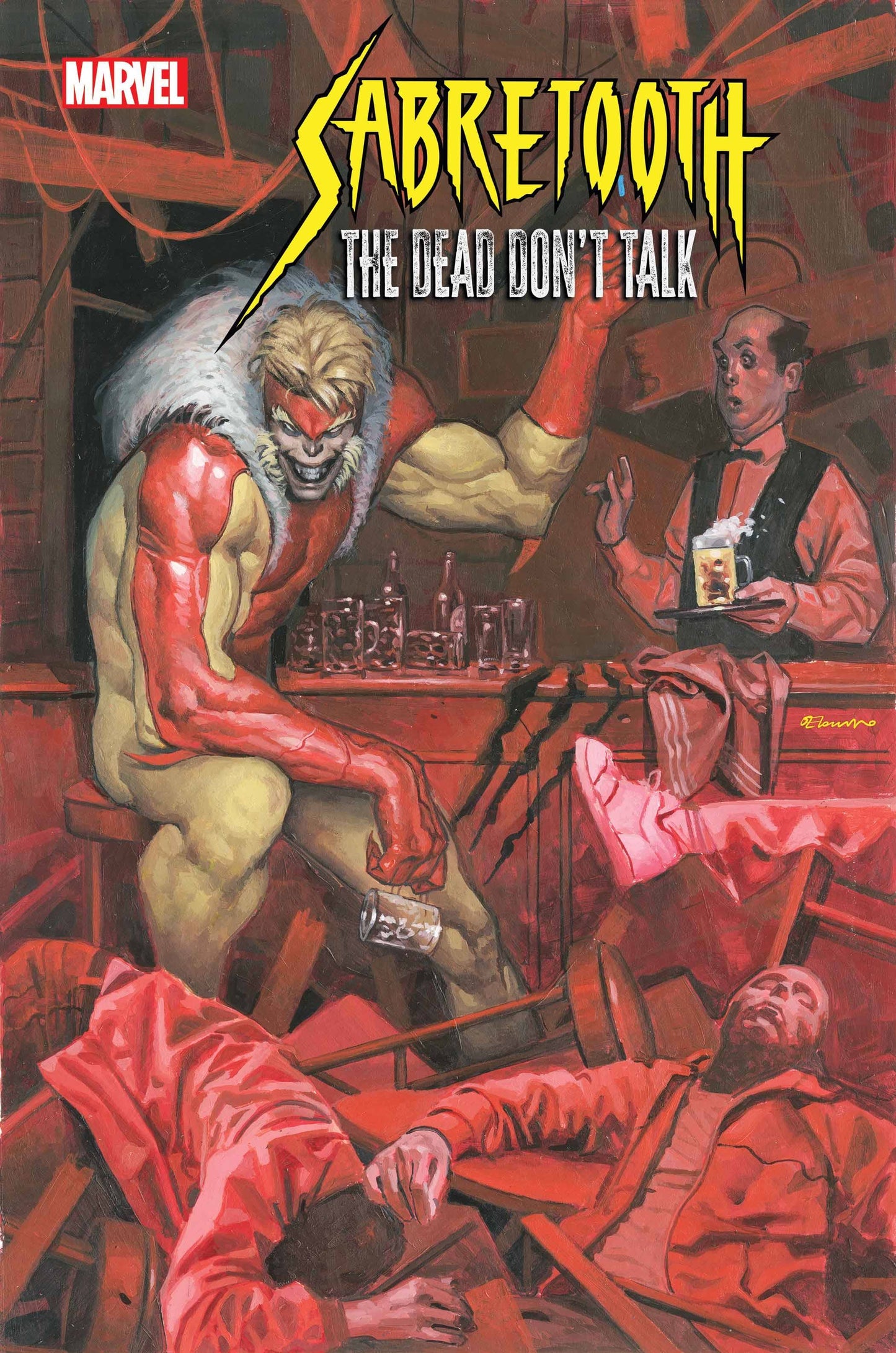 SABRETOOTH THE DEAD DONT TALK #1 (OF 5) TOMMASO VAR (25 Dec Release)