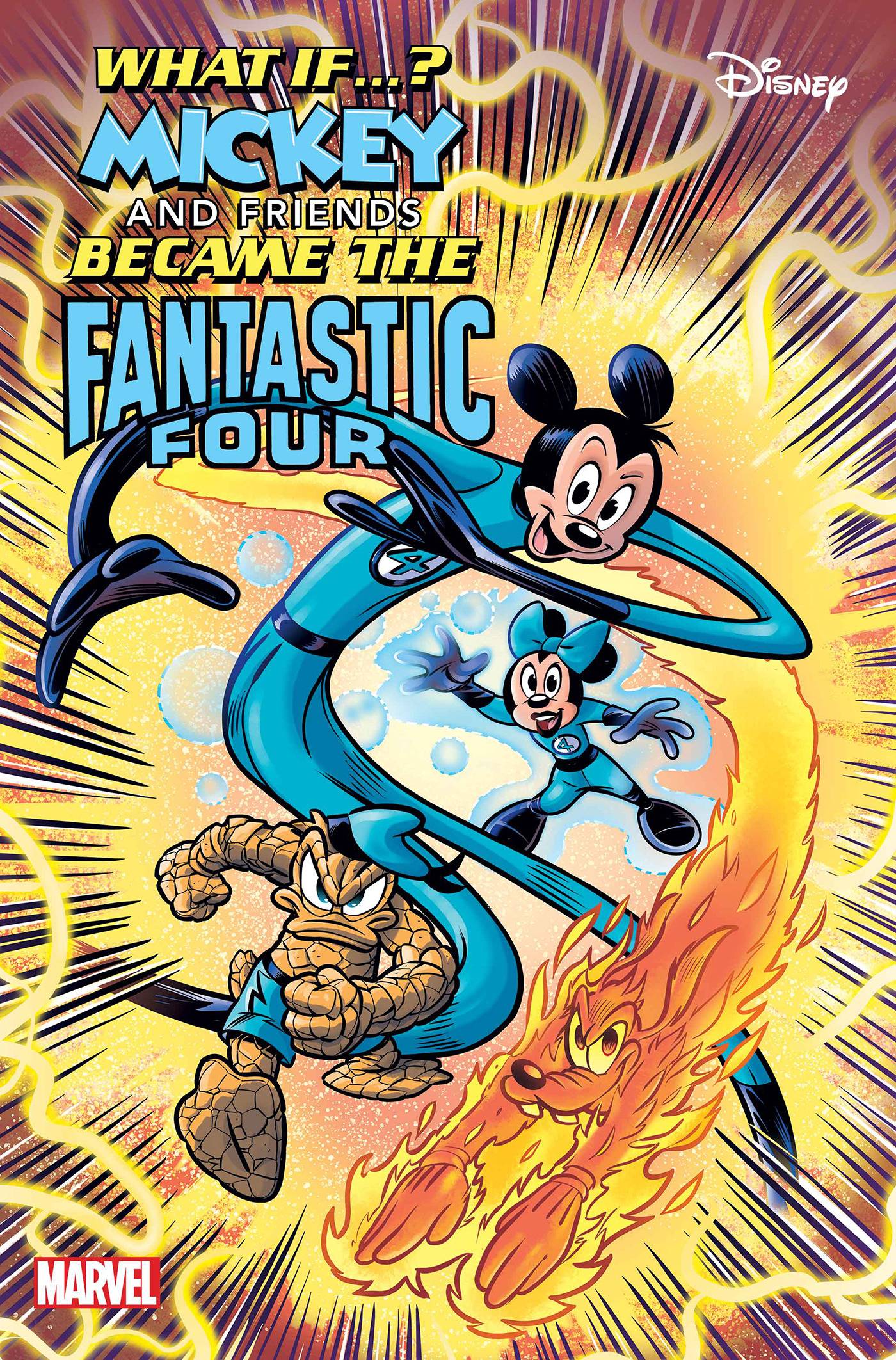 WHAT IF MICKEY & FRIENDS BECAME FANTASTIC FOUR #1 (08 Jan Release)