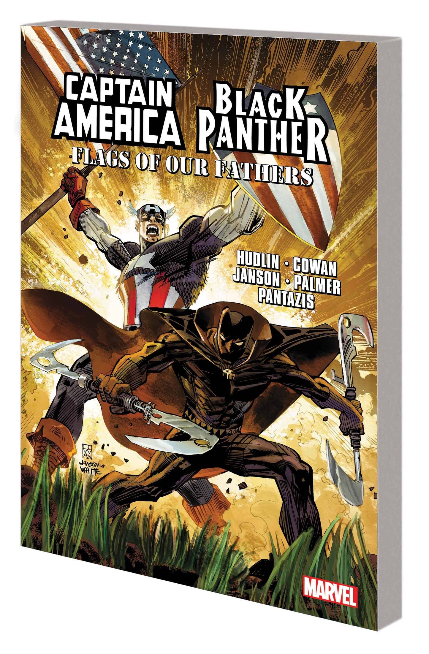 CAPTAIN AMERICA BLACK PANTHER FLAGS OF OUR FATHERS TP (05 Feb Release)