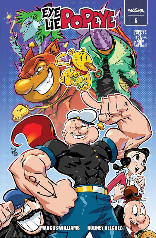 EYE LIE POPEYE #5 (OF 5) CVR B WILLIAMS (12 Feb Release) - Comicbookeroo