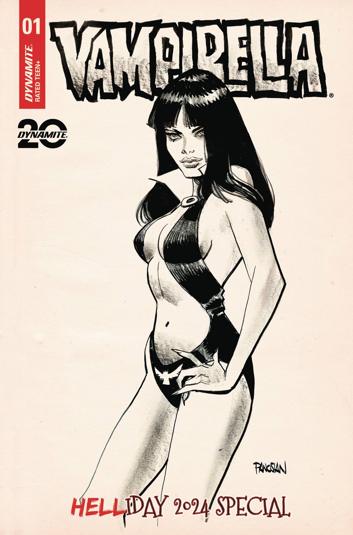 VAMPIRELLA HELLIDAY 2024 SP #1 CVR C PANOSIAN (25 Dec Release)