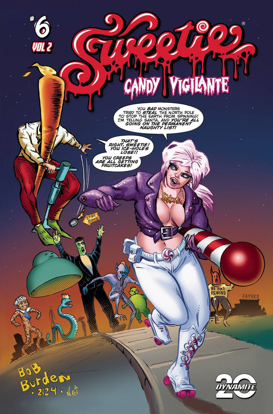 SWEETIE CANDY VIGILANTE VOL 2 #6 CVR B BURDEN (MR) (18 Dec Release)