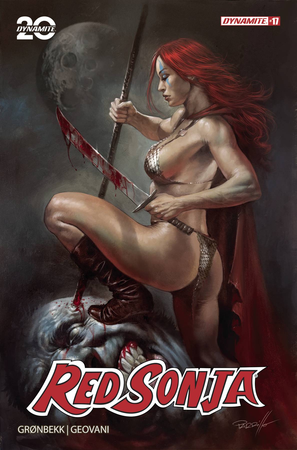 RED SONJA 2023 #17 CVR A PARRILLO (18 Dec Release)