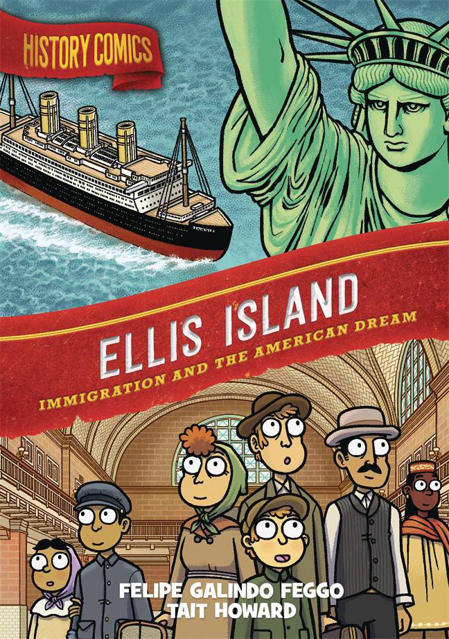 HISTORY COMICS ELLIS ISLAND GN (22 Jan Release) - Comicbookeroo