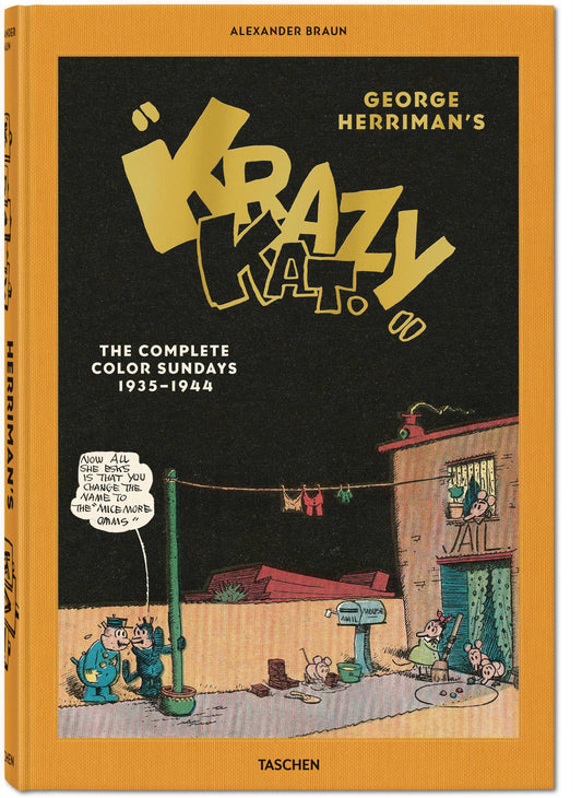 GEORGE HERRIMAN COMPLETE KRAZY KAT IN COLOR 1935-1944 HC (26 Feb Release) - Comicbookeroo