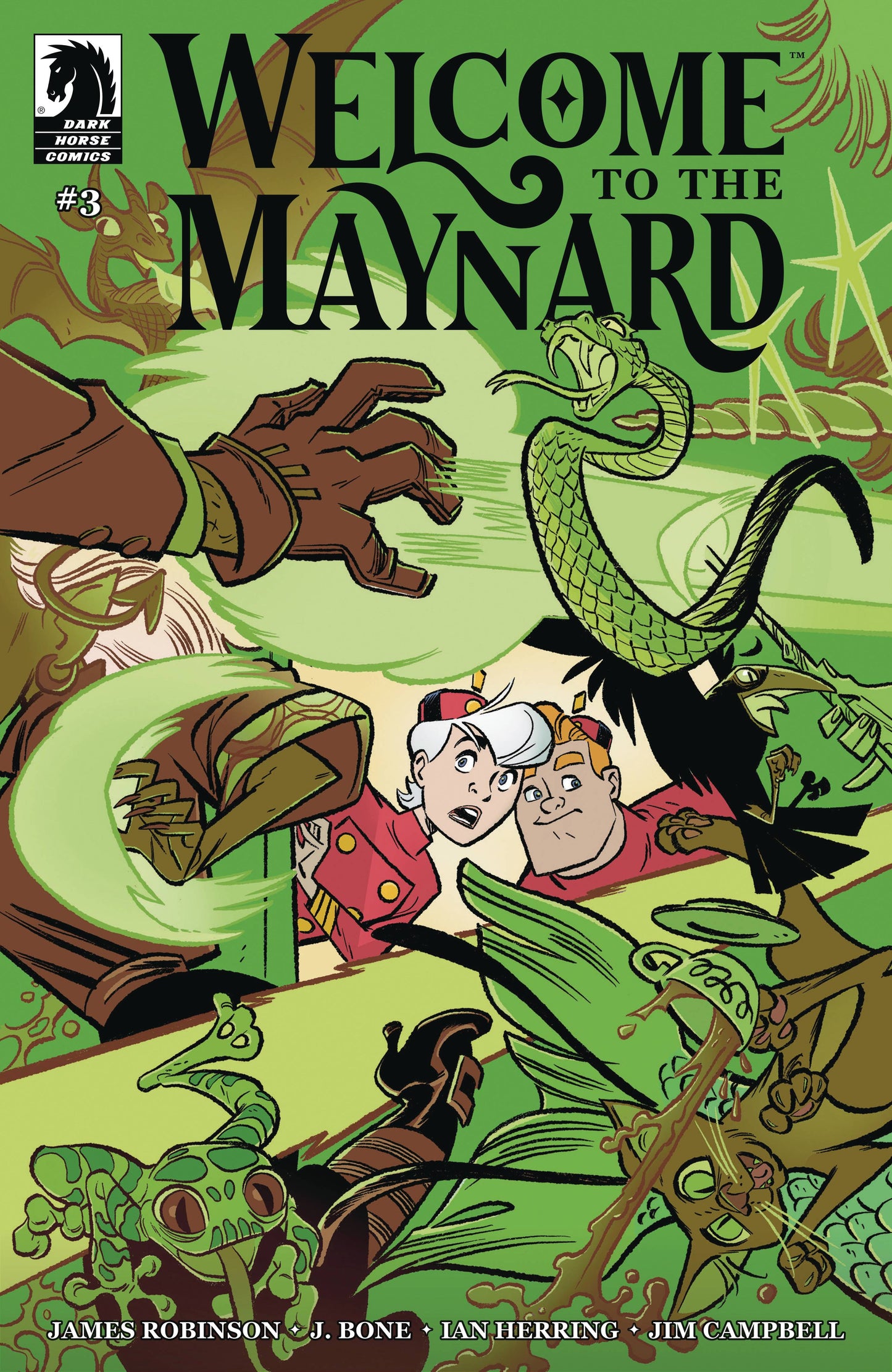 WELCOME TO THE MAYNARD #3 CVR A BONE (12 Feb Release) - Comicbookeroo