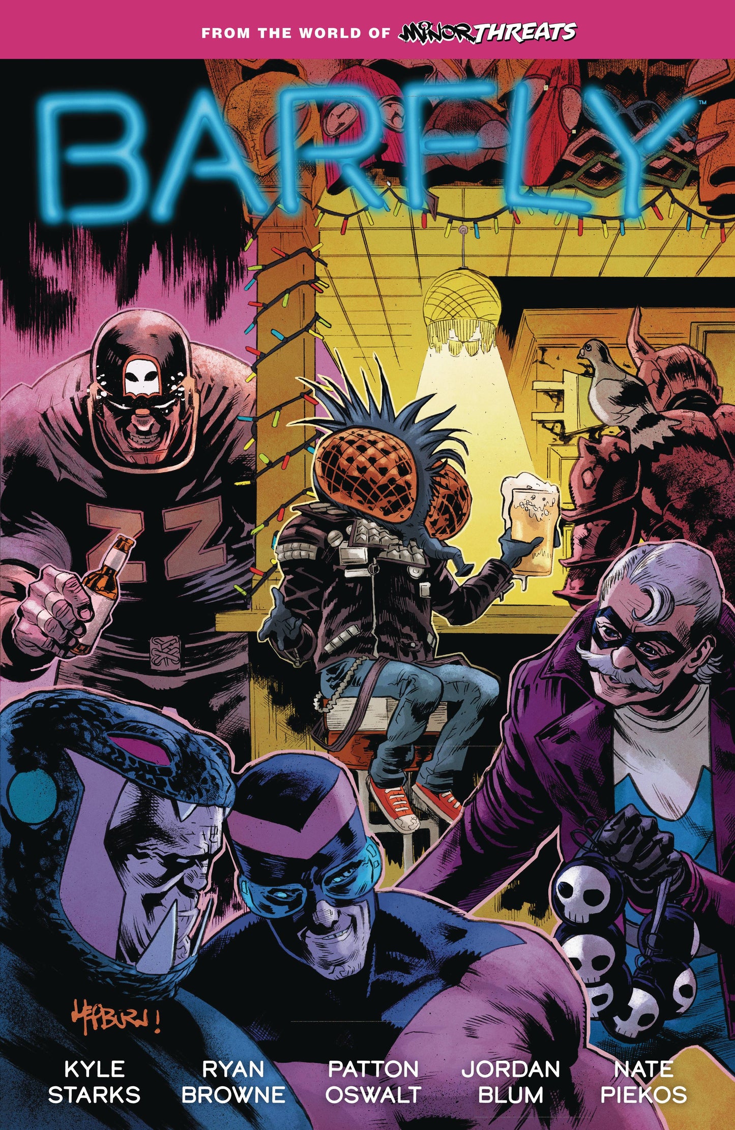 FROM WORLD OF MINOR THREATS BARFLY TP (02 Apr Release) - Comicbookeroo