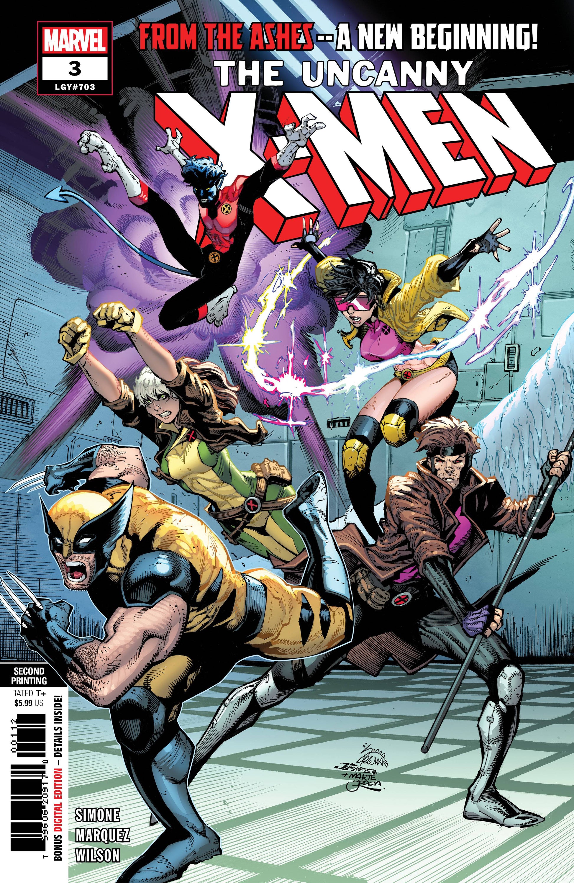 UNCANNY X-MEN #3 2ND PTG RYAN STEGMAN VAR (Backorder, Allow 4-5 Weeks) - Comicbookeroo