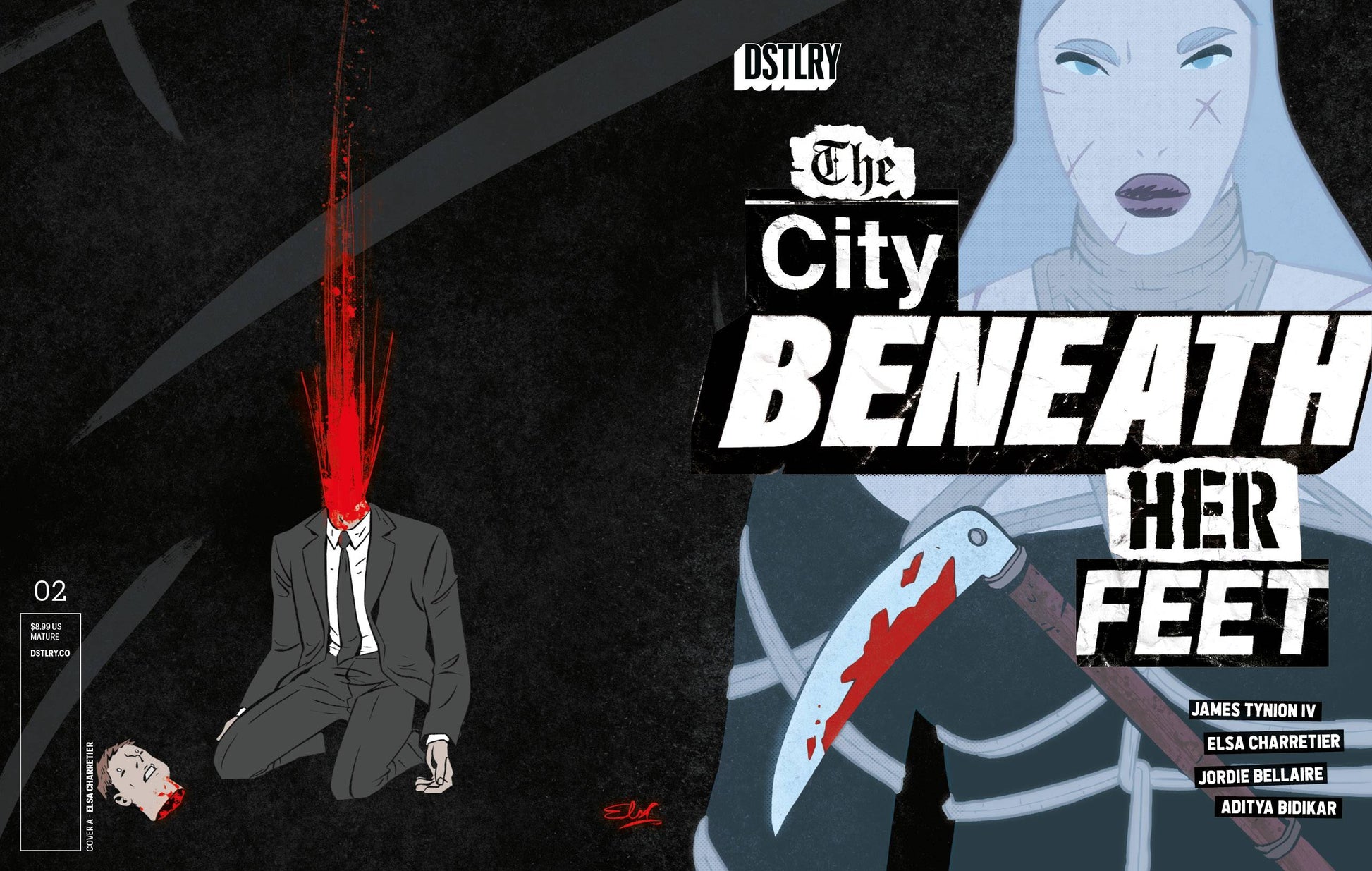 CITY BENEATH HER FEET #2 CVR A CHARRETIER (MR) (12 Mar Release) - Comicbookeroo