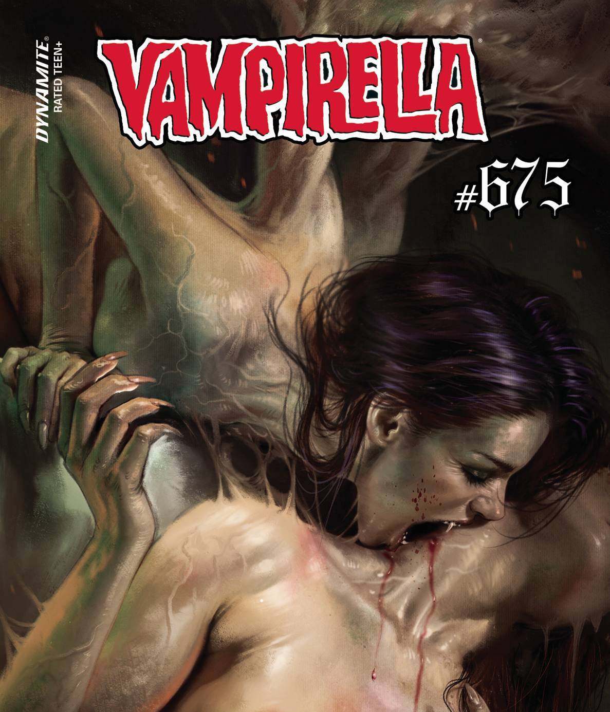 VAMPIRELLA #675 CVR G 1:10 INCV PARRILLO MATURE BLACK BAG (26 Feb Release) - Comicbookeroo