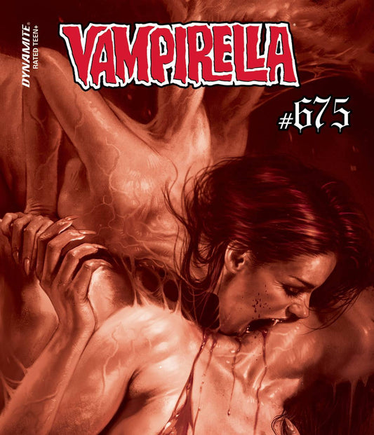 VAMPIRELLA #675 CVR K 1:15 INCV PARRILLO TINT (MR) (26 Feb Release) - Comicbookeroo