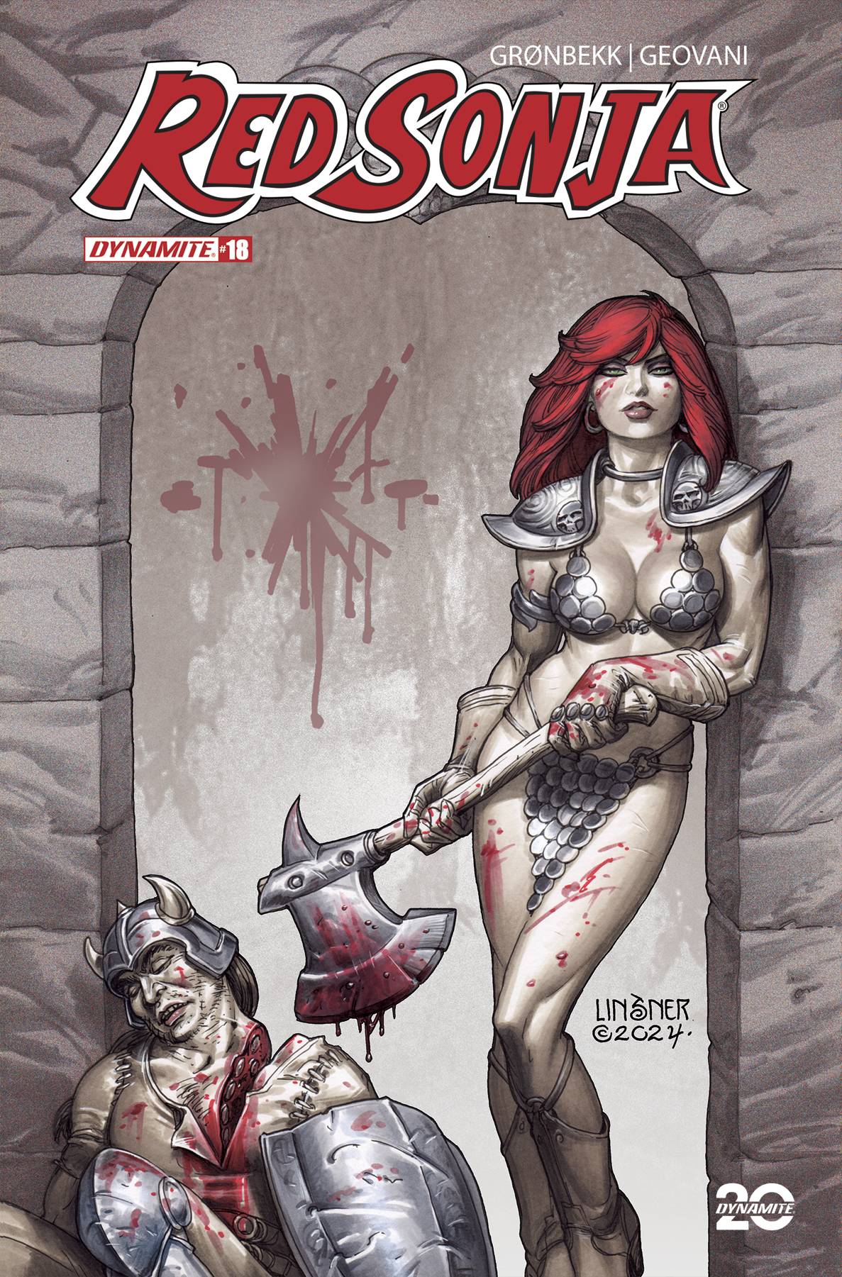 RED SONJA 2023 #18 CVR C LINSNER (29 Jan Release)