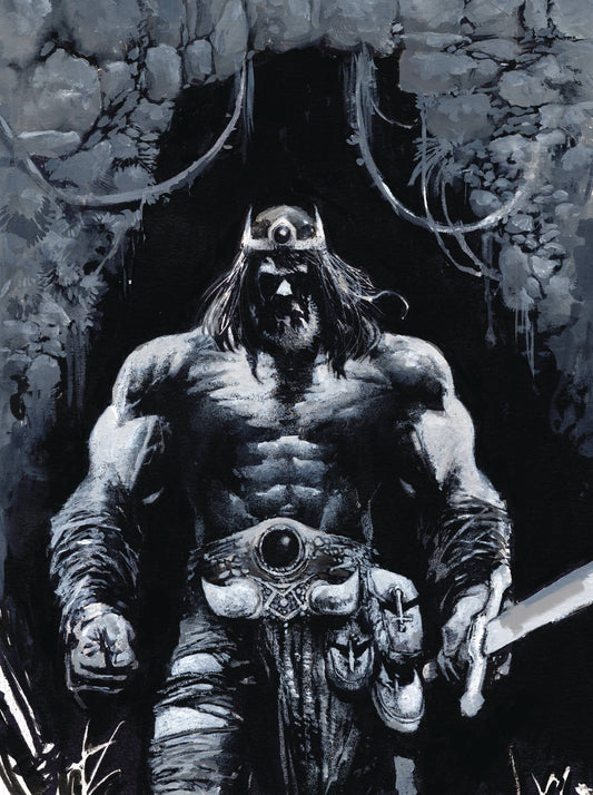 SAVAGE SWORD OF CONAN #6 (OF 6) CVR C FOC ALEXANDER B&W VIRG (11 Dec Release)