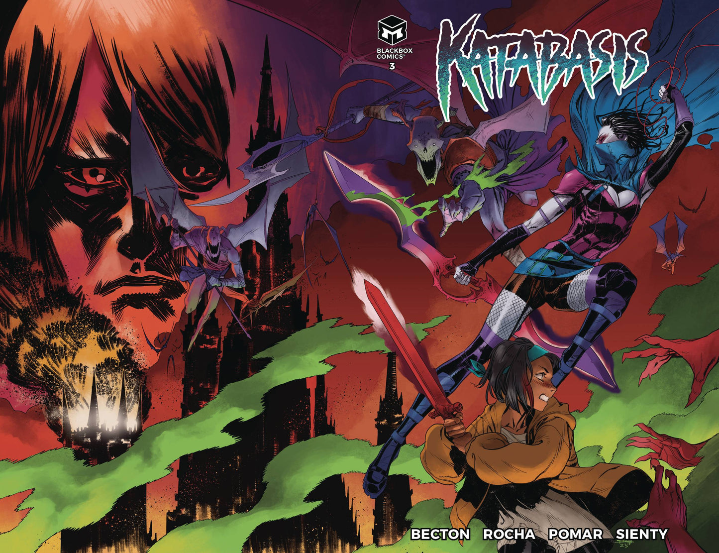 KATABASIS #3 (OF 5) CVR A ROCHA (19 Feb Release) - Comicbookeroo