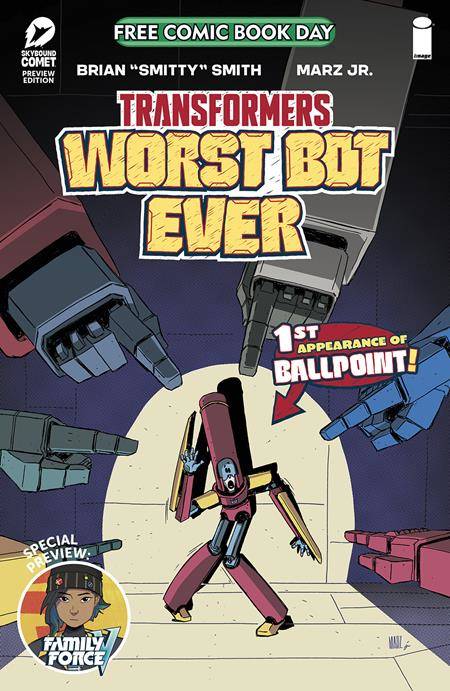 FCBD 2025 TRANSFORMERS THE WORST BOT EVER (Wishlist) (Limit 1 per person) (03 May Release) - Comicbookeroo