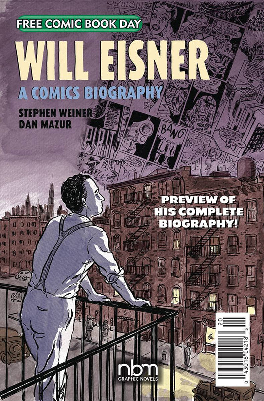 FCBD 2025 WILL EISNER COMIC BIOGRAPHY (Wishlist) (Limit 1 per person) (03 May Release) - Comicbookeroo