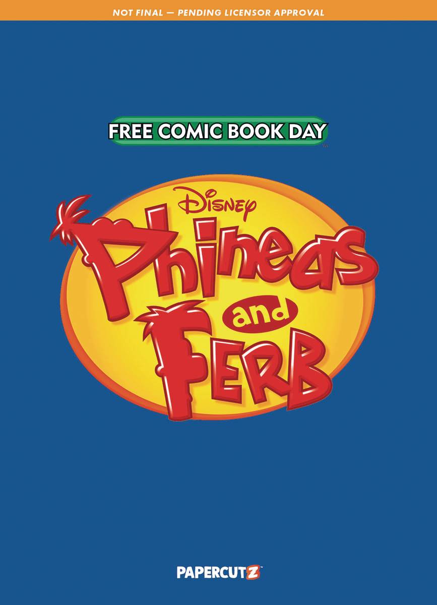 FCBD 2025 PHINEAS AND FERB (Wishlist) (Limit 1 per person) (03 May Release) - Comicbookeroo