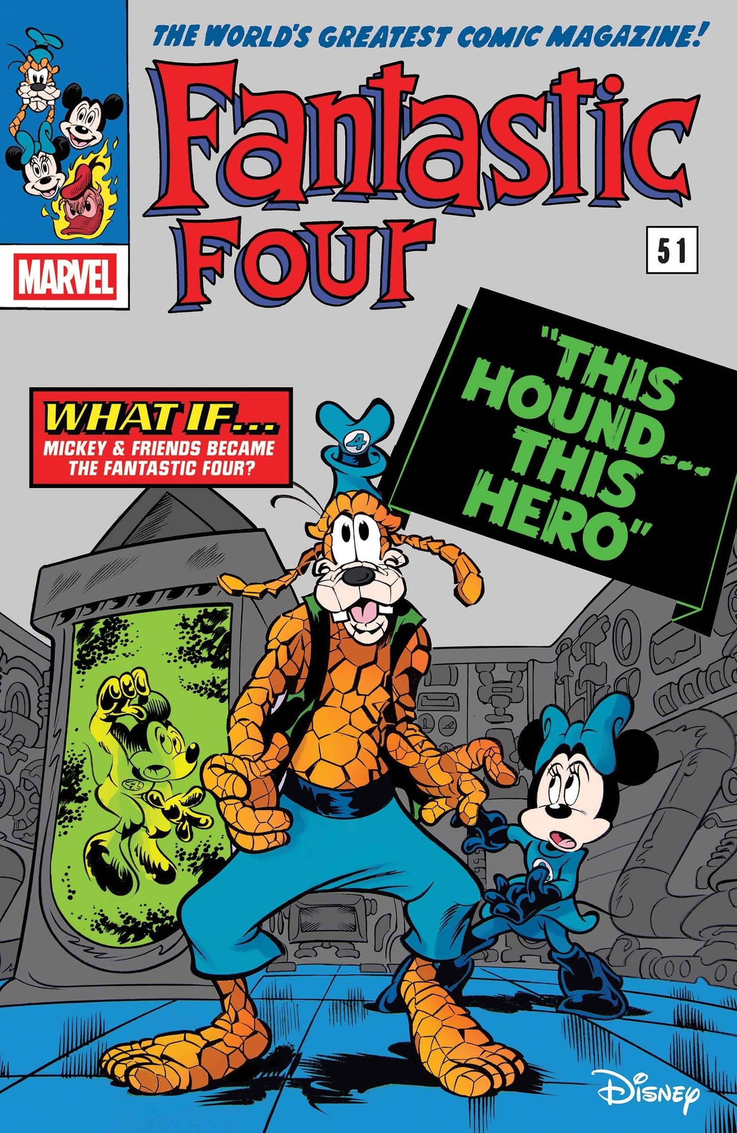 FANTASTIC FOUR #29 PAOLO MOTTURA DISNEY FANTASTIC FOUR VAR (26 Feb Release) - Comicbookeroo