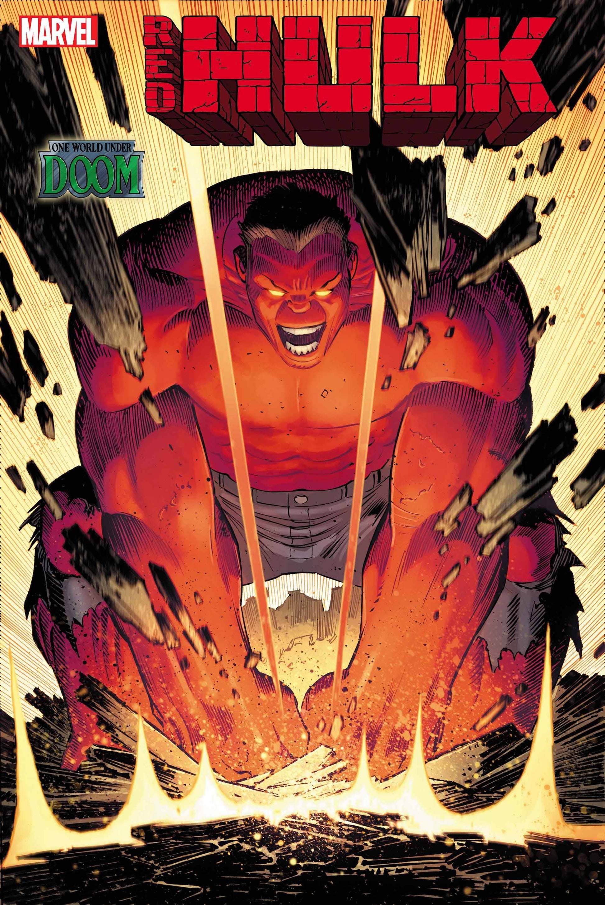 RED HULK #1 JOHN ROMITA JR VAR (26 Feb Release) - Comicbookeroo