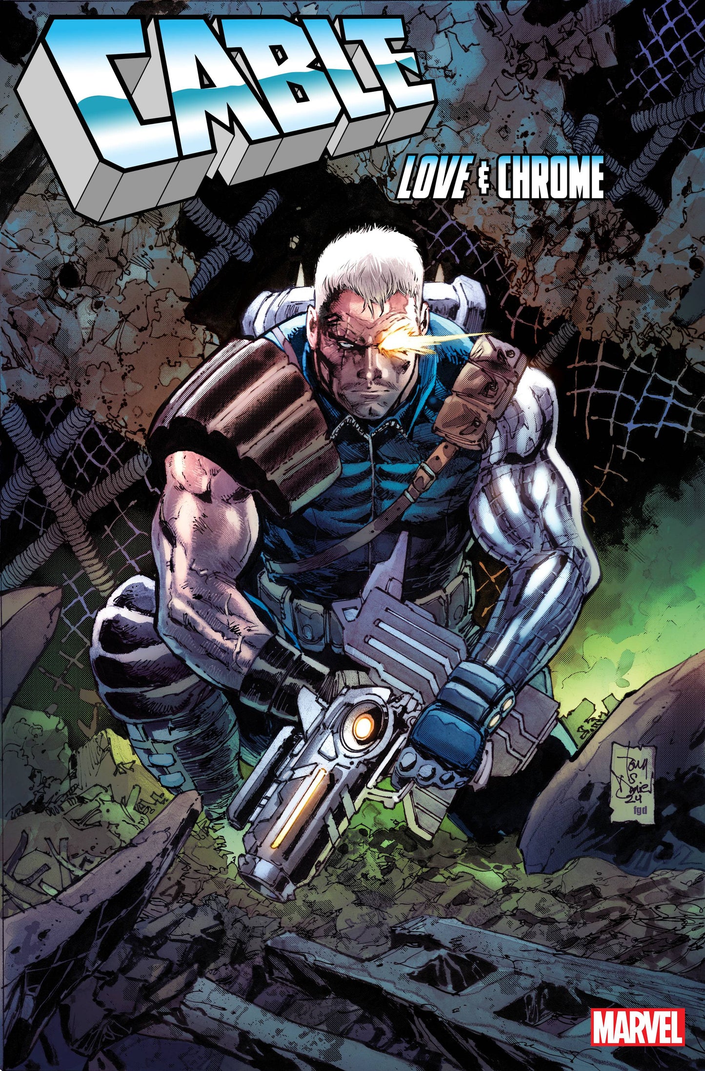 CABLE LOVE AND CHROME #2 (OF 5) TONY DANIEL VAR (12 Feb Release) - Comicbookeroo