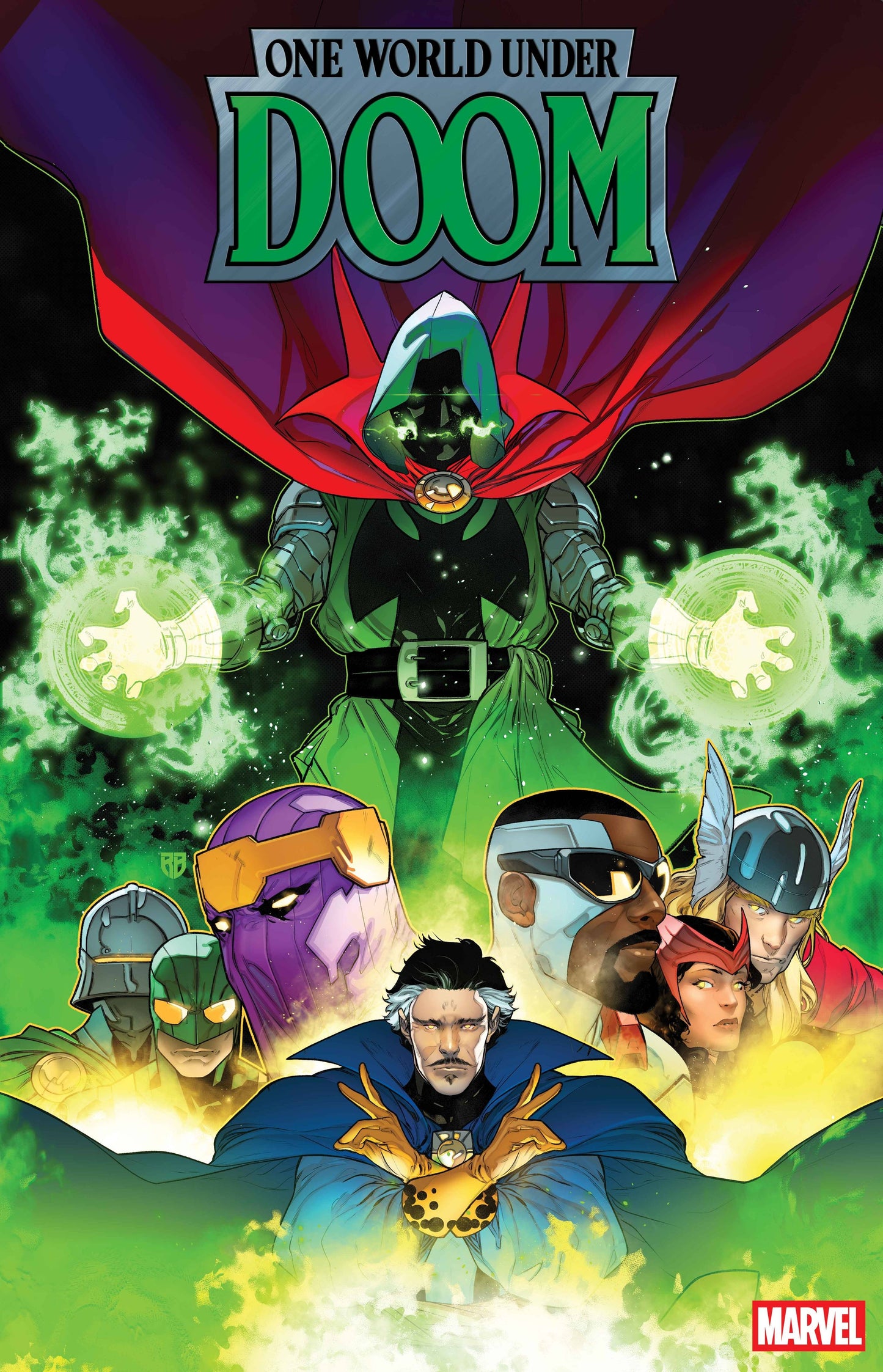 ONE WORLD UNDER DOOM #1 (OF 9) RB SILVA VAR (12 Feb Release)