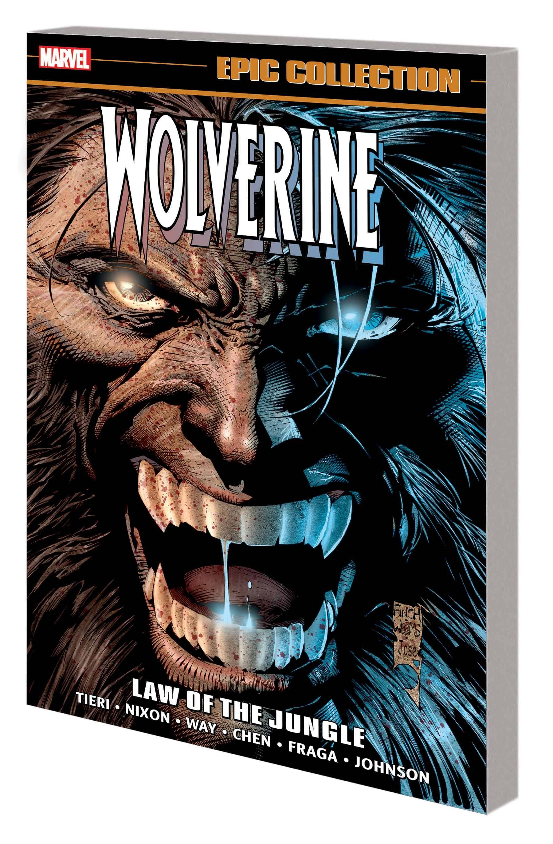 WOLVERINE EPIC COLLECT TP VOL 15 LAW OF THE JUNGLE (26 Mar Release) - Comicbookeroo