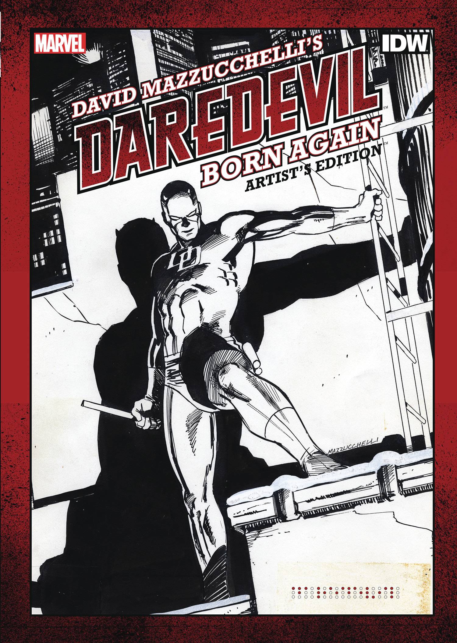 DAVID MAZZUCCHELLI DAREDEVIL BORN AGAIN ARTISTS ED HC (05 Mar Release) - Comicbookeroo