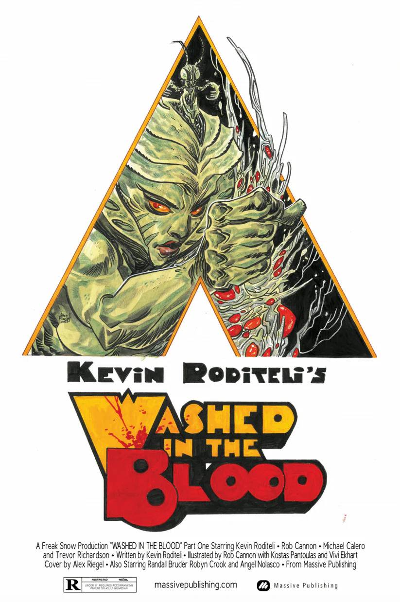 WASHED IN THE BLOOD #1 (OF 3) MASSIVE EXCL HOMAGE DELUXE (MR (19 Feb Release) - Comicbookeroo