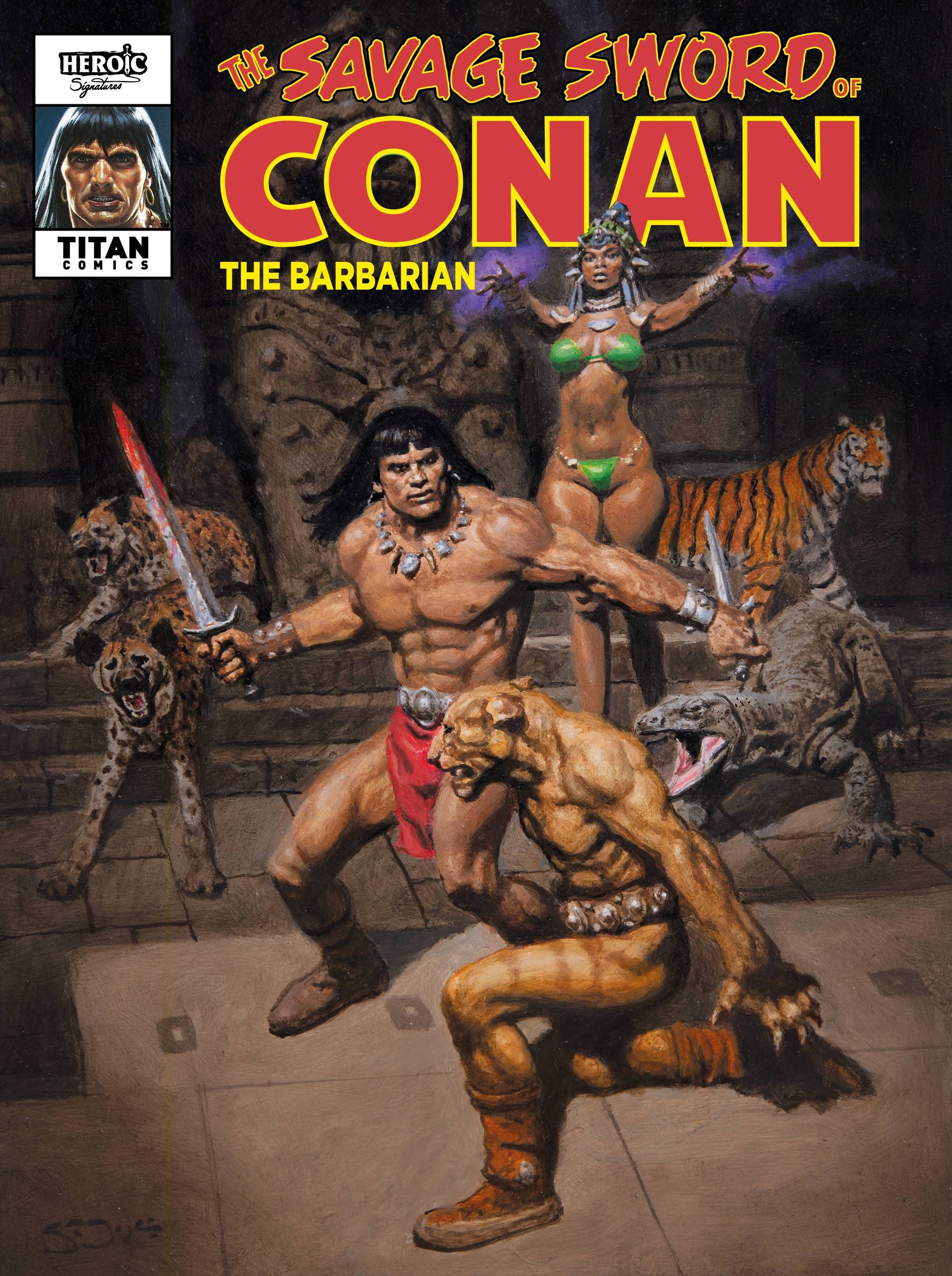 SAVAGE SWORD OF CONAN #7 CVR B JOYCE (MR) (26 Feb Release) - Comicbookeroo