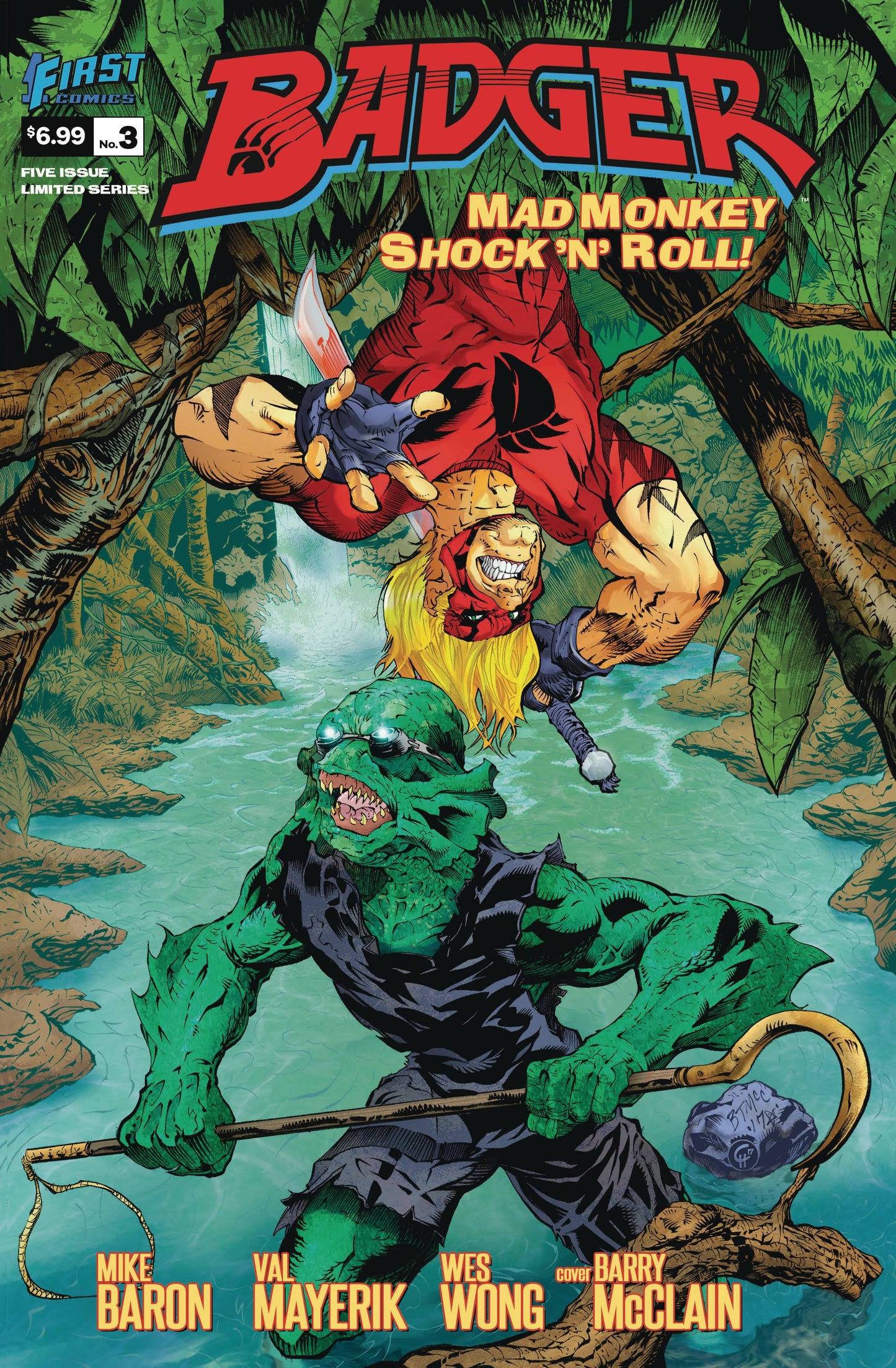 BADGER MAD MONKEY SHOCK N ROLL #3 (OF 5) (26 Mar Release) - Comicbookeroo