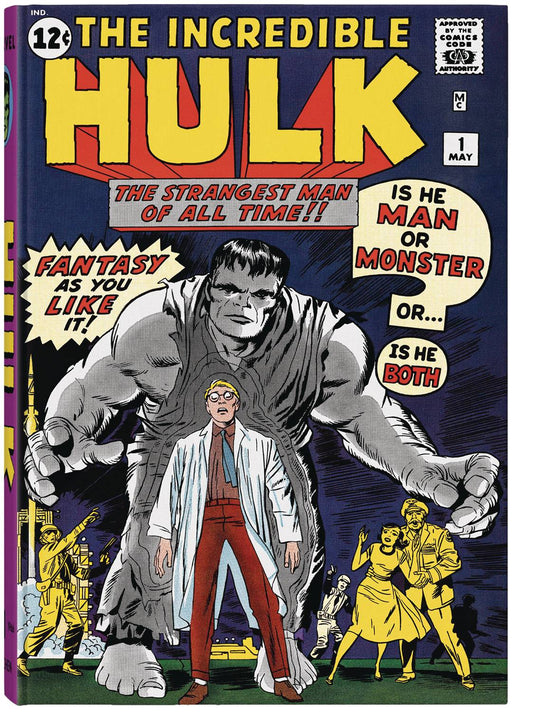 MARVEL COMICS LIBRARY HC INCREDIBLE HULK 1962-1966 (21 May Release) - Comicbookeroo