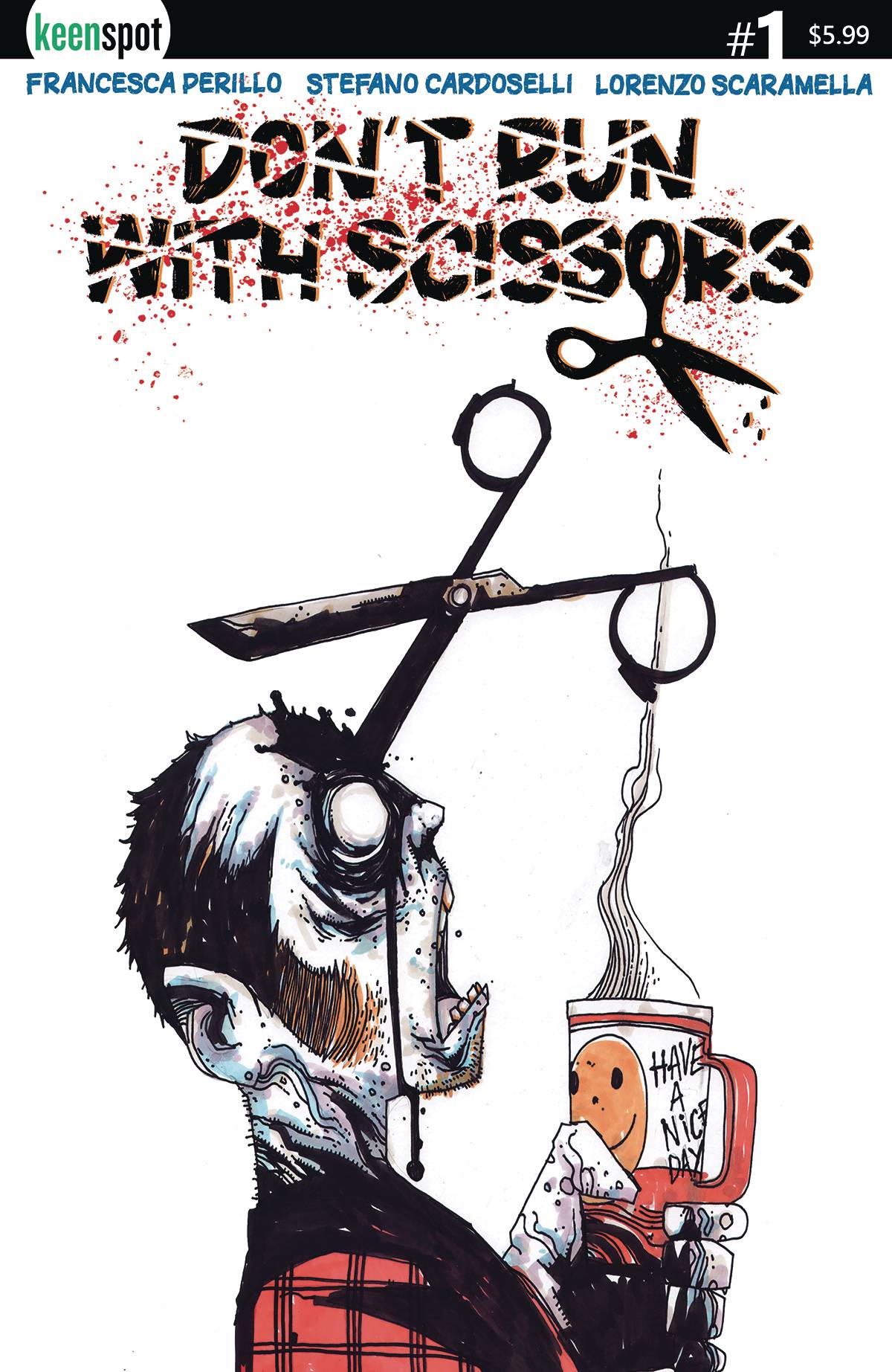 DONT RUN WITH SCISSORS #1 CVR B STEFANO CARDOSELLI (MR) (12 Mar Release) - Comicbookeroo