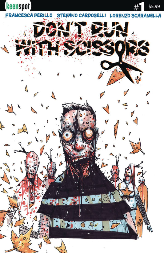 DONT RUN WITH SCISSORS #1 CVR C STEFANO CARDOSELLI (MR) (12 Mar Release) - Comicbookeroo