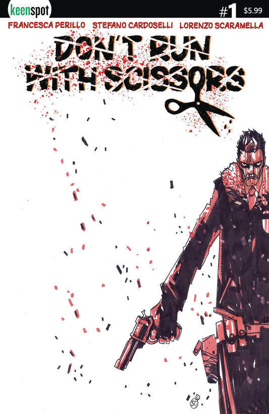 DONT RUN WITH SCISSORS #1 CVR D STEFANO CARDOSELLI (MR) (12 Mar Release) - Comicbookeroo