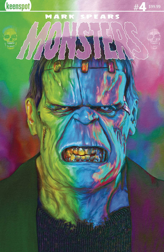 MARK SPEARS MONSTERS #4 CVR G METAL COVER (19 Mar Release) - Comicbookeroo