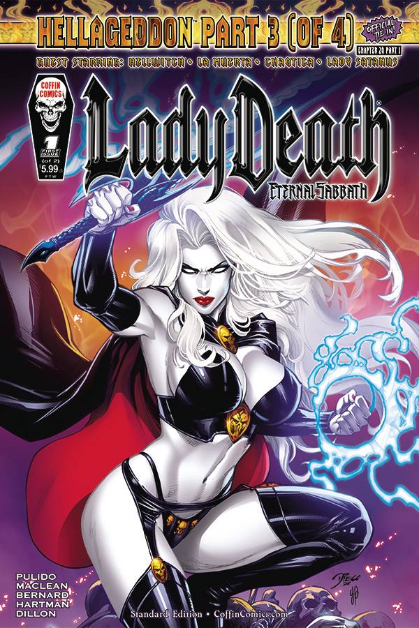 LADY DEATH ETERNAL SABBATH #1 (OF 2) CVR A DIEGO BERNARD (MR (26 Mar Release) - Comicbookeroo