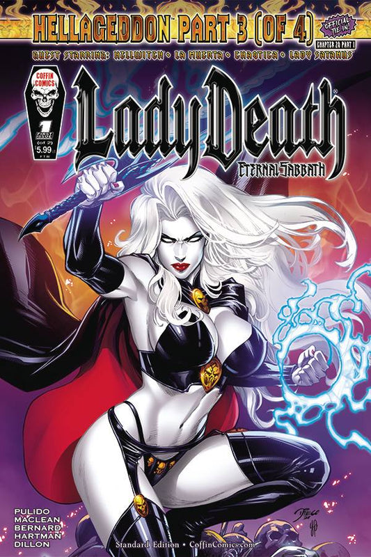 LADY DEATH ETERNAL SABBATH #1 (OF 2) CVR A DIEGO BERNARD (MR (26 Mar Release) - Comicbookeroo