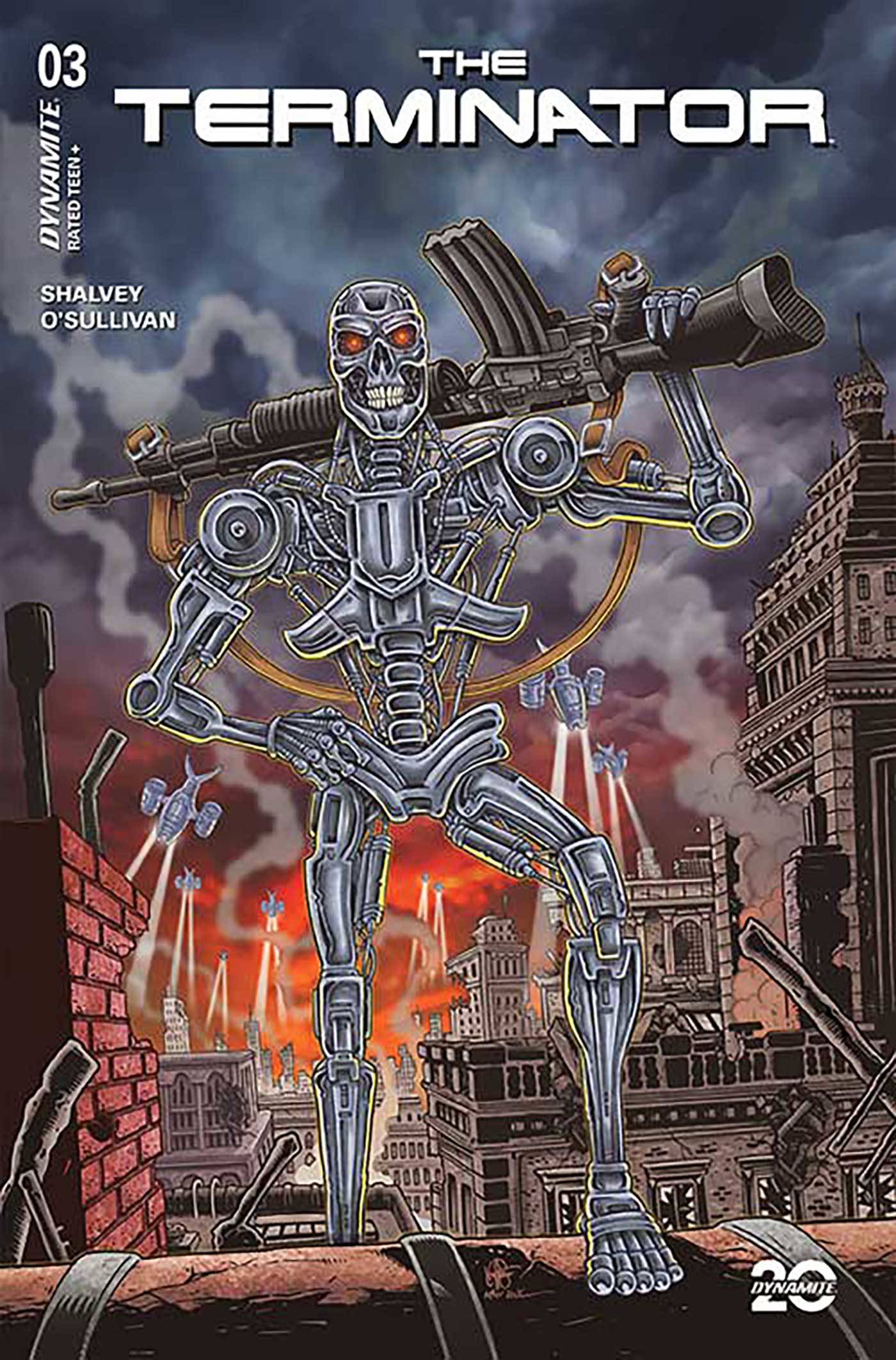 TERMINATOR #3 CVR P FOC HAESER ORIGINAL (11 Dec Release)