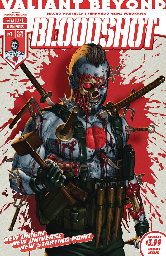 VALIANT BEYOND BLOODSHOT #1 CVR A MIGLIARI (MR) (05 Mar Release) - Comicbookeroo