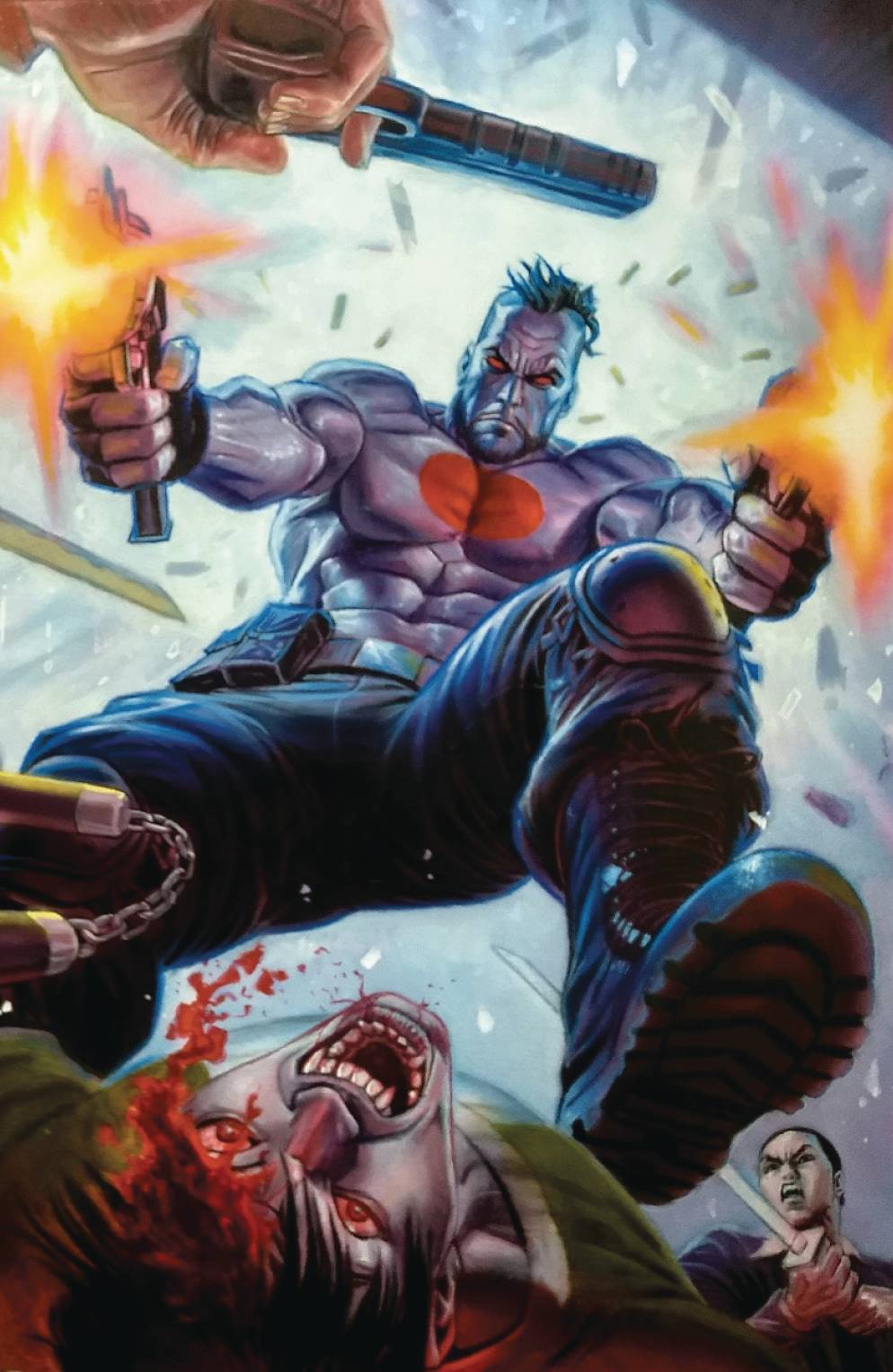 VALIANT BEYOND BLOODSHOT #1 CVR F GREGO WRAP VIRGIN (MR) (05 Mar Release) - Comicbookeroo