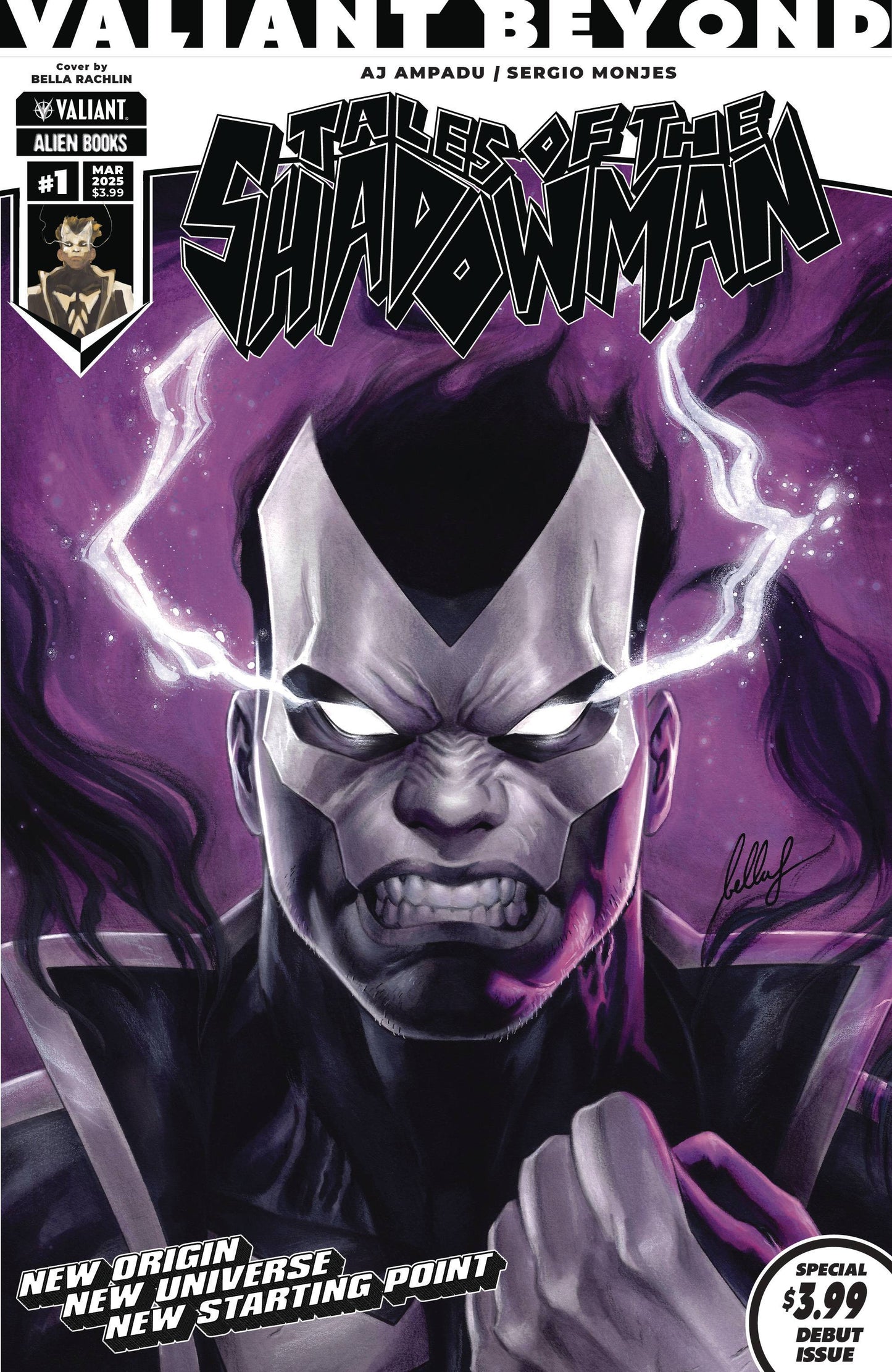 VALIANT BEYOND TALES SHADOWMAN #1 CVR B RACHLIN WRAP (19 Mar Release) - Comicbookeroo