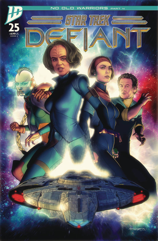 STAR TREK DEFIANT #25 CVR A UNZUETA (26 Mar Release) - Comicbookeroo