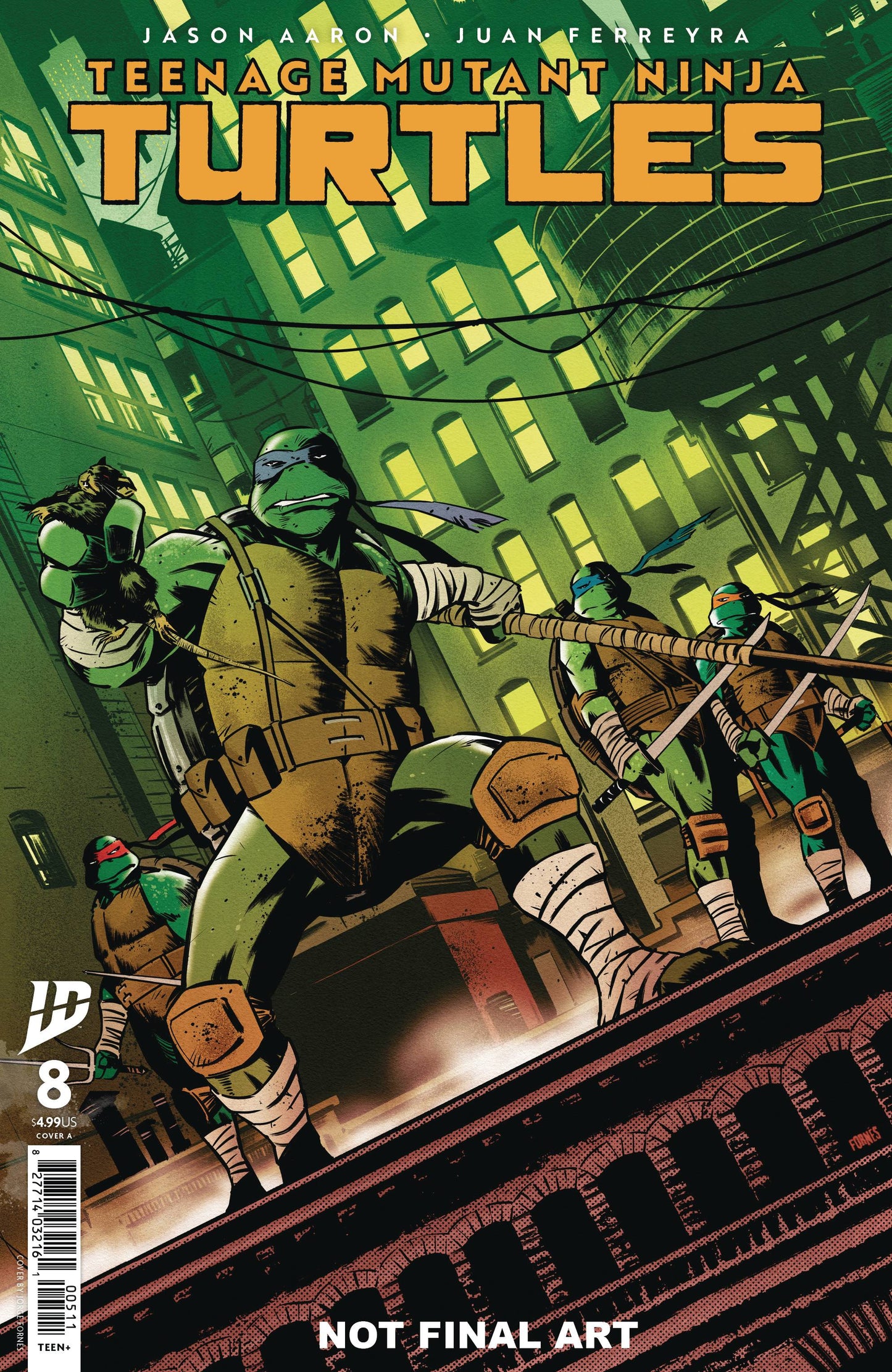 TEENAGE MUTANT NINJA TURTLES 2024 #8 CVR A FORNES (Backorder, Allow 4-5 Weeks)