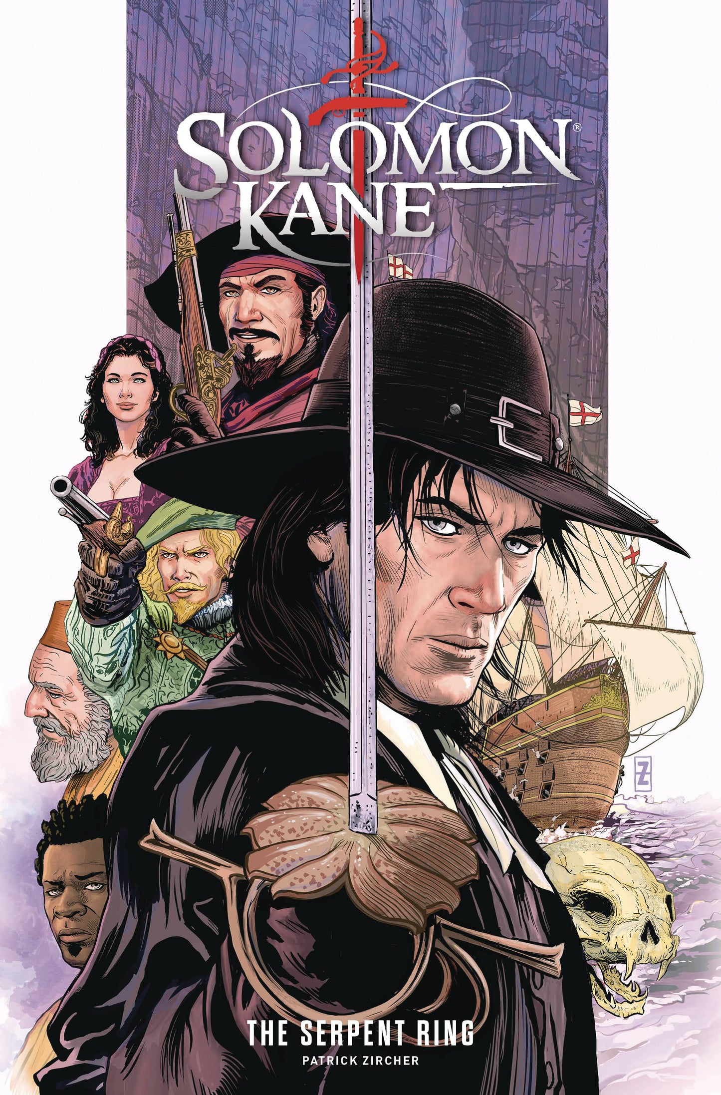 SOLOMON KANE SERPENT RING #1 CVR C ZIRCHER (MR) (26 Mar Release) - Comicbookeroo