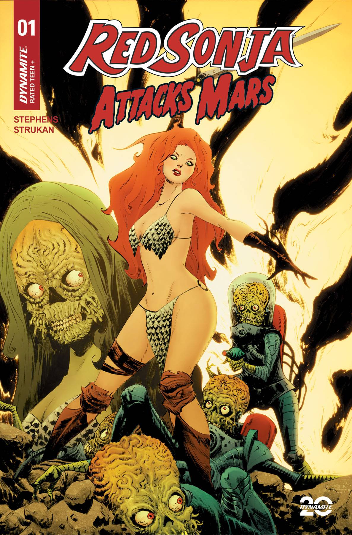 RED SONJA ATTACKS MARS #1 CVR B LEE & CHUNG (19 Mar Release) - Comicbookeroo