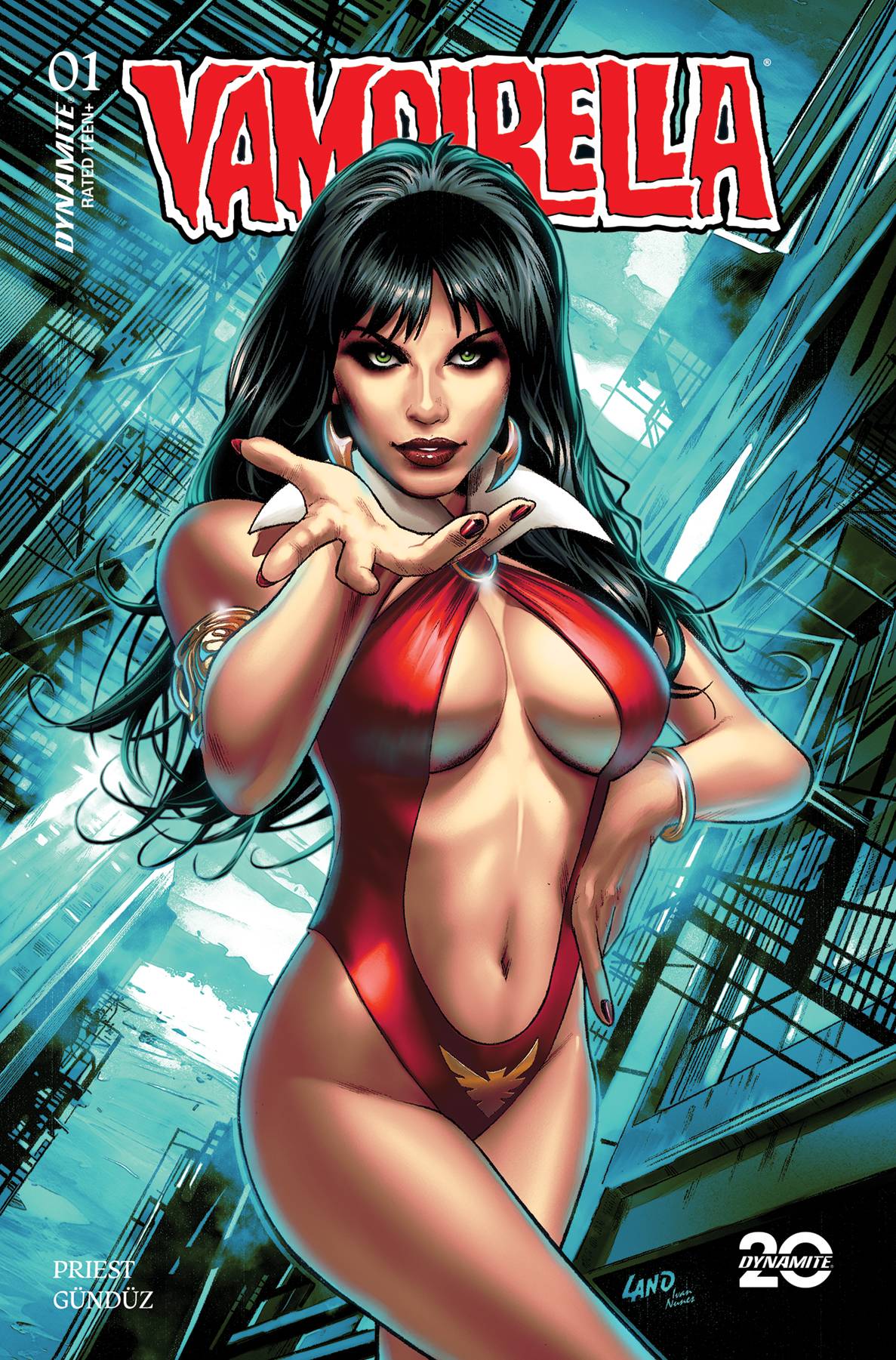 VAMPIRELLA (2025) #1 CVR B LAND (26 Mar Release) - Comicbookeroo