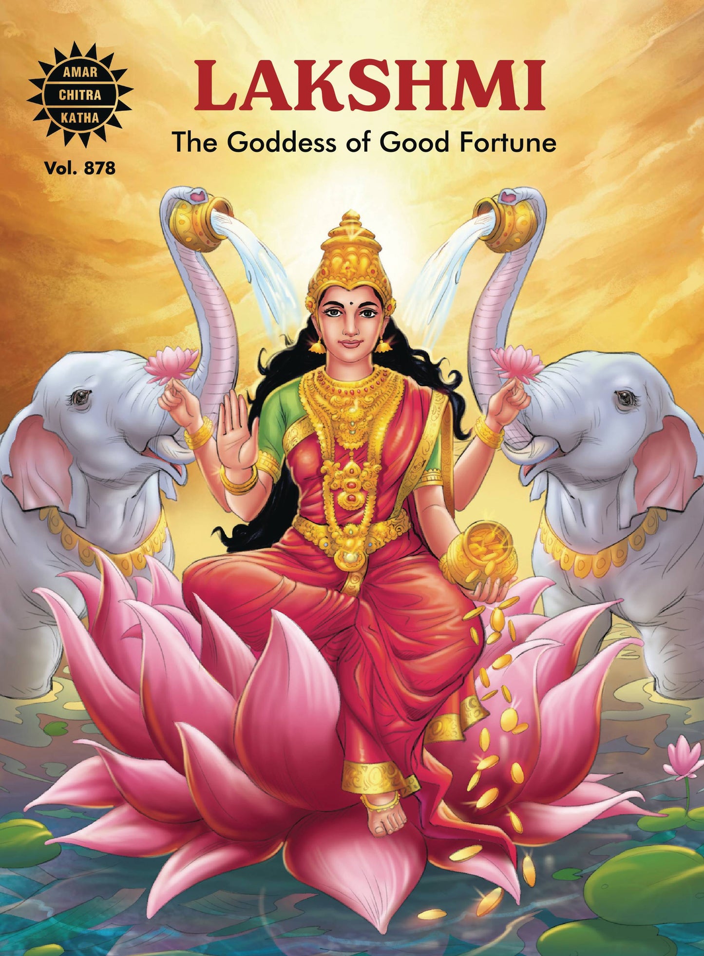 LAKSHMI HC THE GODDESS OF GOOD FORTUNE (26 Mar Release) - Comicbookeroo