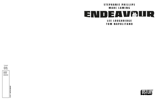 ENDEAVOUR #1 CVR F BLANK SKETCH VAR (MR) (26 Feb Release) - Comicbookeroo