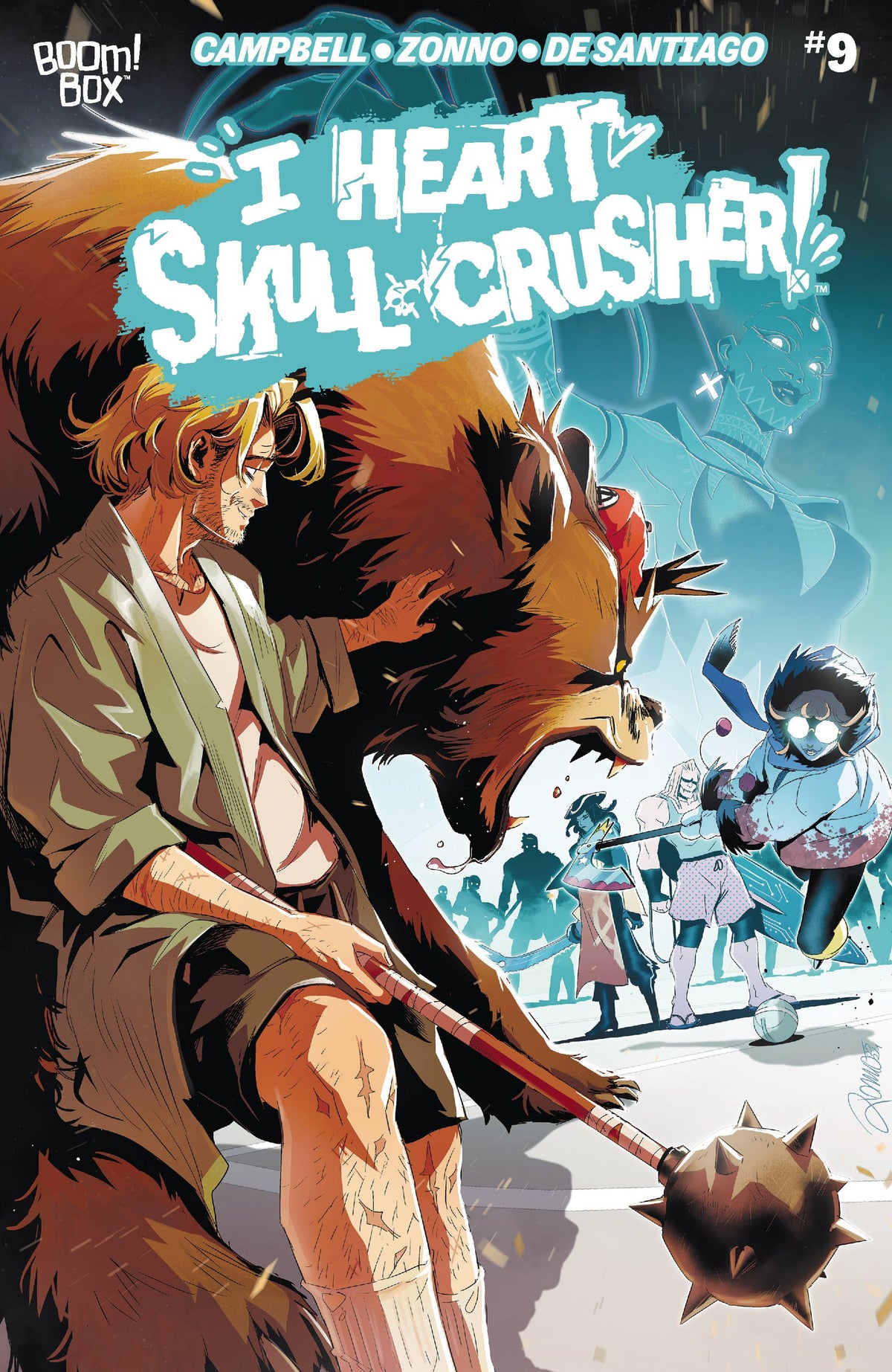 I HEART SKULL-CRUSHER #9 CVR A ZONNO (Backorder, Allow 4-5 Weeks)